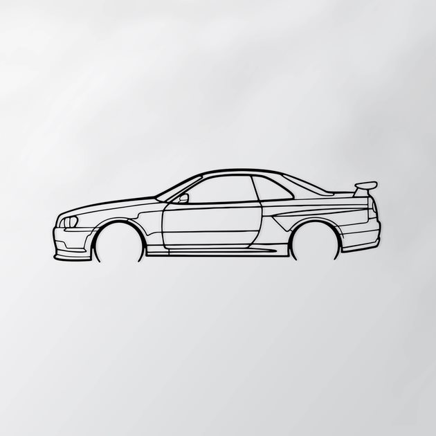 Kontur - Nissan Skyline R34 GTR