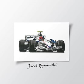 Pasja Formuły 1 na Plakatach: Robert Kubica w BMW
